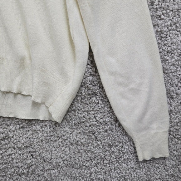Vintage Champion Coca Cola Sweater Mens XL Cream USA Made Shrinners Football‎ - Picture 2 of 11
